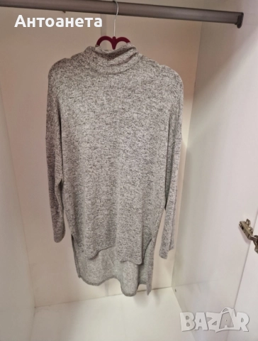 Сива туника с поло