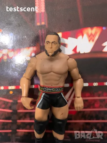 Екшън фигура WWE Rusev Miro Русев Миро Bulgarian Brute Мачка Mattel figure играчка Basic, снимка 5 - Фигурки - 48830013