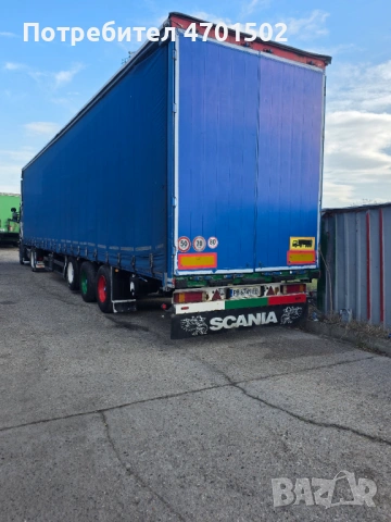 Скания 124 с полуремарке, снимка 3 - Камиони - 53009558