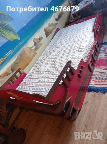 легло Пиратски кораб, снимка 2 - Мебели за детската стая - 52776137