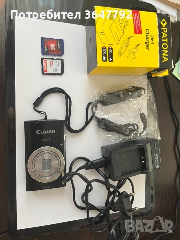 Цифров фотоапарат Canon Ixus 145, снимка 2 - Фотоапарати - 52468163