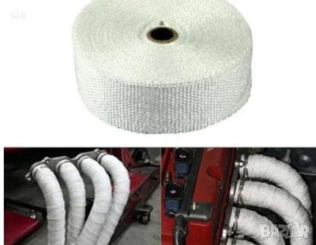 Изолация за гърне, ауспух, тръби, Термоизолационна лента, снимка 7 - Аксесоари и консумативи - 37867988