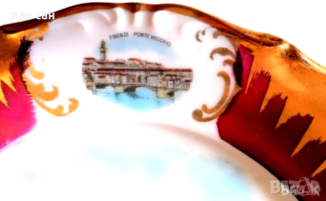 позлата сувенир чинии порцелан , снимка 18 - Колекции - 23621586