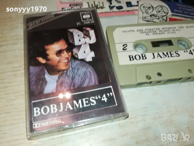 BOB JAMES 4-0RIGINAL TAPE 1512241919, снимка 1 - Аудио касети - 48358231