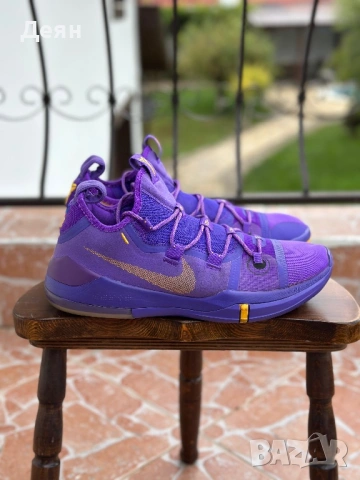 Nike Kobe A.D. 2018 Lakers Away Оригинални! AR5515-500, снимка 3 - Кецове - 53047947