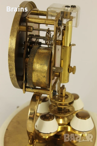 SCHATZ 400 Дневен Немски Механичен Часовник 1950's, снимка 10 - Антикварни и старинни предмети - 53302794