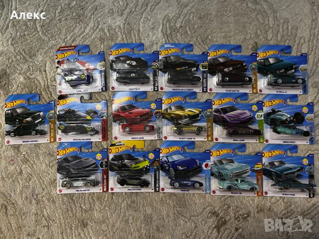 2025 Hot Wheels MB 500E; GT3; GTR R32; RS2; F1; Shamal; Mustang; Miata, снимка 1 - Колекции - 48490534