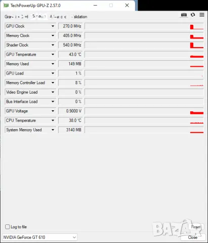 Видео карта NVidia GeForce Asus GT610 SL HDMI 1024MB GDDR3 64bit PCI-E, снимка 10 - Видеокарти - 47839964