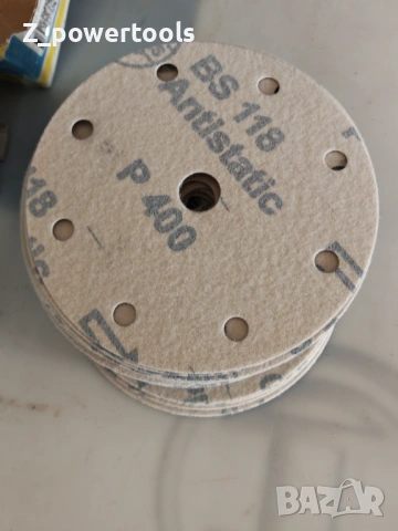 Професионални Шкурки HERMES BS 118 VEL Antistatic – 150мм (Пълен Комплект), снимка 2 - Други инструменти - 53621794