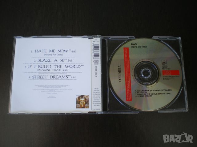 Nas ‎– Hate Me Now 1999 CD, Maxi-Single , снимка 2 - CD дискове - 46503609