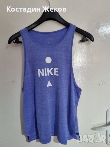 Дамско оригинално потниче.  Nike DRI FIT , снимка 3 - Потници - 46570839