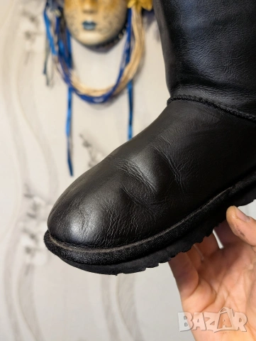 кожени ботуши UGG AUSTRALIA CLASSIC номер 38 , снимка 2 - Дамски ботуши - 53418350