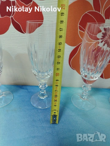 К-т кристални чаши НОВО, снимка 16 - Чаши - 53144669