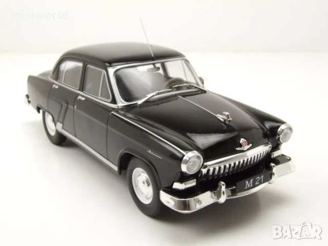 ГАЗ M-21 Волга 1960 - мащаб 1:24 на Whitebox моделът е нов в кутия, снимка 7 - Колекции - 50614281