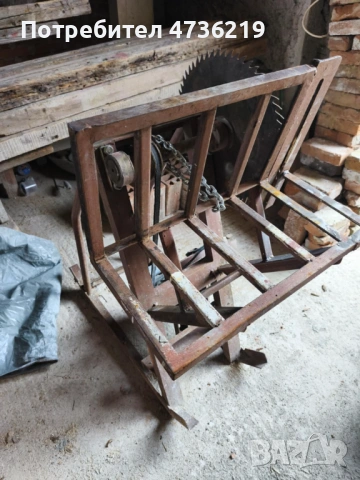 цирколяр за дърва.