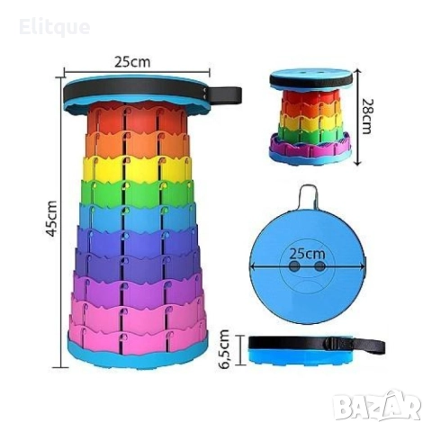 Преносим сгъваем стол , снимка 3 - Други стоки за дома - 52903203
