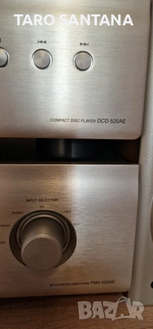 сет DENON 520 AE, снимка 4 - Ресийвъри, усилватели, смесителни пултове - 51055197