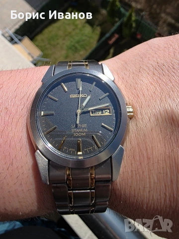 Seiko Titanium Sapphire SGG735P1 , снимка 3 - Мъжки - 53811498