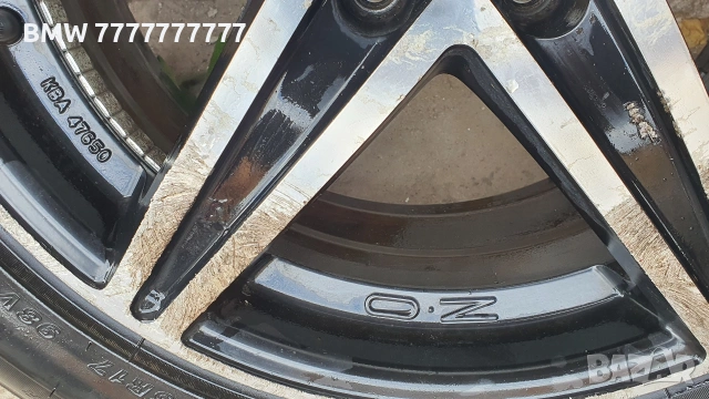 17-ки джанти с зимни гуми за мерцедес 215/55R17 , снимка 4 - Гуми и джанти - 54167057