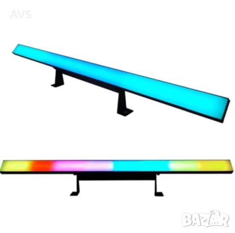 LED бар 124 RGB Free Color Pixel Bar 124 DMX, снимка 1 - Лед осветление - 46143158