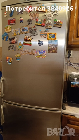 Хладилник Gorenje инокс, 185 см, използван, снимка 2 - Хладилници - 52805202