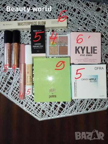 Козметика, сенки, хайлатър...