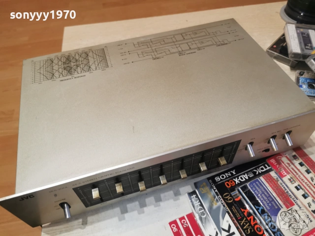 JVC EQUALIZER-MADE IN JAPAN 1203261911LCHERY1, снимка 13 - Ресийвъри, усилватели, смесителни пултове - 53816029