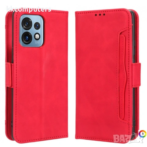 Motorola Moto X40 5G / Edge 40 Pro 5G / Edge+ (2023) Wallet Калъф и Протектор, снимка 4 - Калъфи, кейсове - 53150551