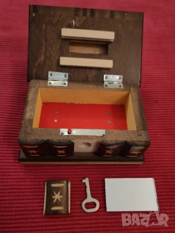 Стара сувенирна кутия за бижута Будапеща. , снимка 4 - Колекции - 50268363