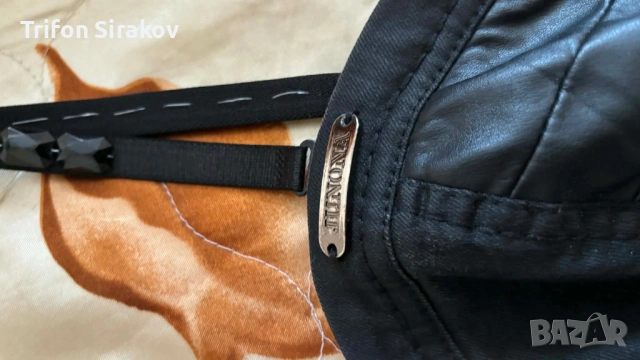 Дамска рокля с кожени акценти , снимка 2 - Рокли - 53848327