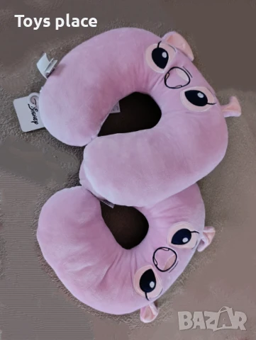 Възглавница за път Лило и Стич Lilo and Stitch , снимка 2 - Възглавници - 50872236