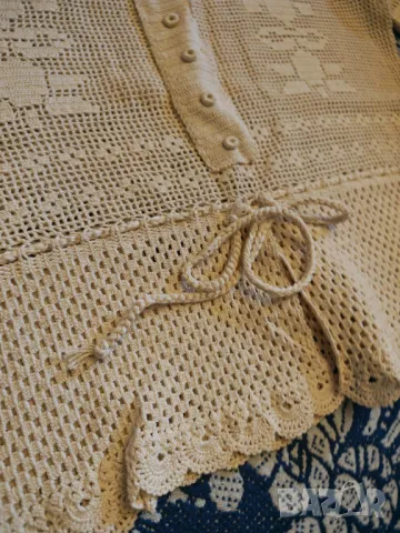 Страхотна блуза ръчна изработка , снимка 4 - Ризи - 50304314