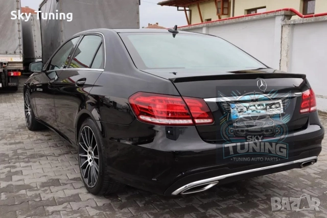 Заден Лип спойлер Мерцедес Е класа e class W212 09-16 / MERCEDES, снимка 4 - Аксесоари и консумативи - 51954780