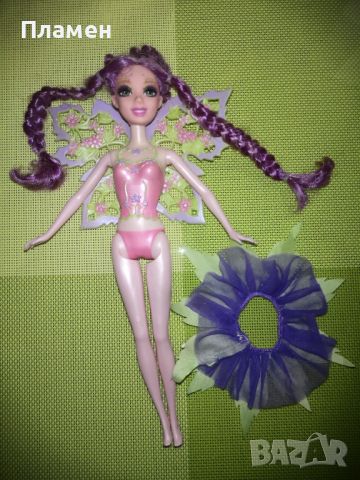 Кукла Барби Barbie Fairytopia Magic Of The Rainbow - Glee 2006, снимка 10 - Колекции - 45150163