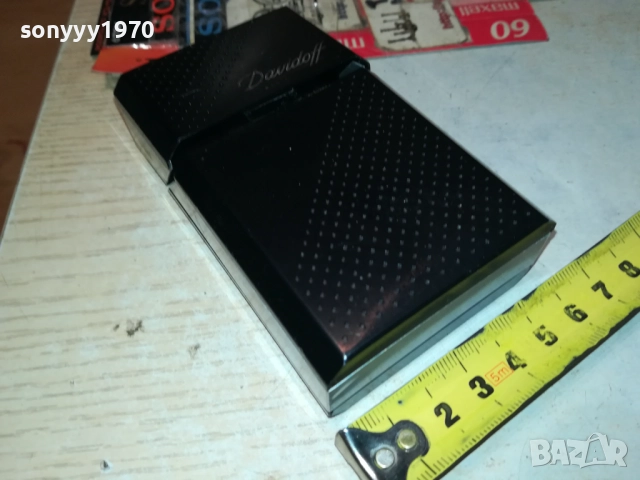 DAVIDOFF-МЕТАЛНА ТАБАКЕРА 2109251901, снимка 12 - Колекции - 51788595