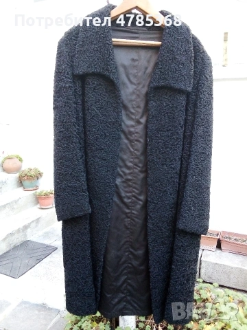 НОВИ палта Лиси косъм+Астраганено+Лиси яки с щипка, снимка 4 - Палта, манта - 54113929
