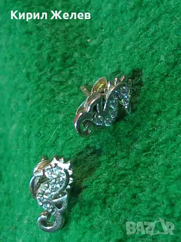 ПРЕКРАСНИ ФИГУРАЛНИ СРЕБЪРНИ ОБЕЦИ МОРСКИ КОНЧЕТА РОДИРАНО СРЕБРО 925 ФИНА АРТ ИЗРАБОТКА 48657, снимка 14 - Обеци - 49551517