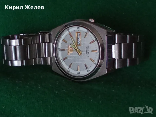 SEIKO 5 QUARTZ 21 JEWELS MADE in JAPAN Японски МАРКОВ МЪЖКИ ЧАСОВНИК СЕЙКО 5 - ФУНКЦИОНИРАЩ 37499, снимка 18 - Мъжки - 43321058