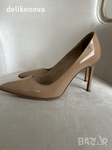 Manolo BLAHNIK. Size 38 Страхотни обувки, снимка 6 - Дамски елегантни обувки - 46225207