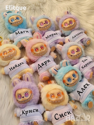 персонализирана плюшена играчка лабубу , снимка 2 - Плюшени играчки - 52684480