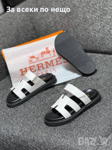 Hermes Дамски Чехли Хермес - Различни Цветове Код E1300, снимка 3 - Чехли - 54135488