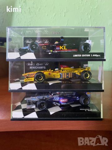 продавам  модели формула 1 - 1.43 на minichamps , снимка 5 - Колекции - 46087725