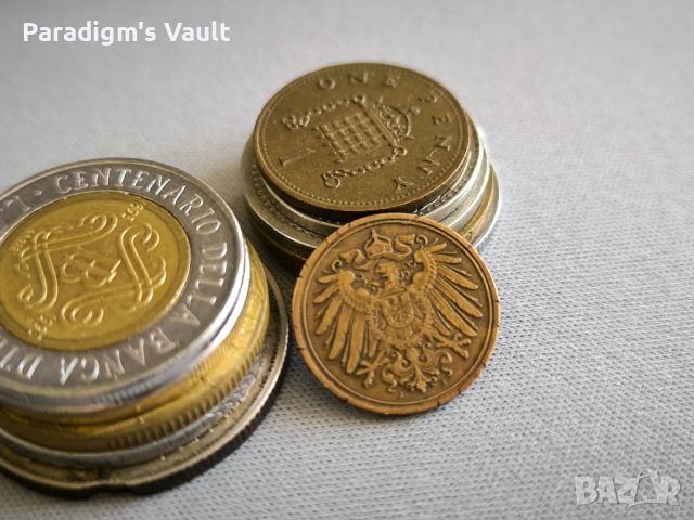 Райх монета - Германия - 1 пфениг | 1904г.; серия J, снимка 2 - Нумизматика и бонистика - 45482051