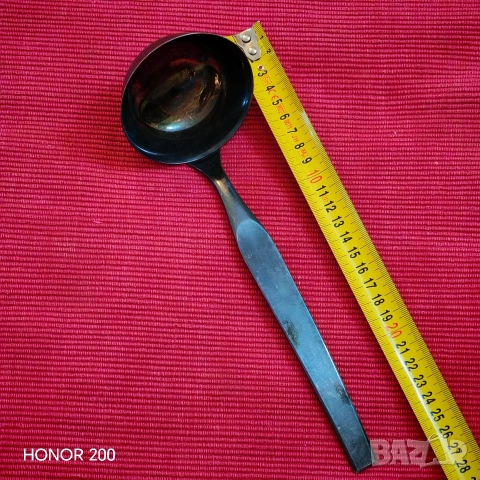 Посребрен черпак СССР. , снимка 3 - Антикварни и старинни предмети - 54239394