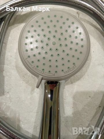 Душ комплект Hansgrohe Crometta 100 Vario (1,25 м), снимка 2 - Душове - 54052267