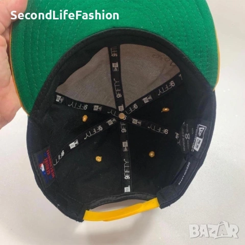 Шапка New Era 59fifty Pittsburgh Pirates Retro Smooth Black Fitted унисекс размер M-L, снимка 2 - Шапки - 53204755