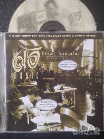 615 News sampler volume five - оригинален диск музика, снимка 1 - CD дискове - 49535454