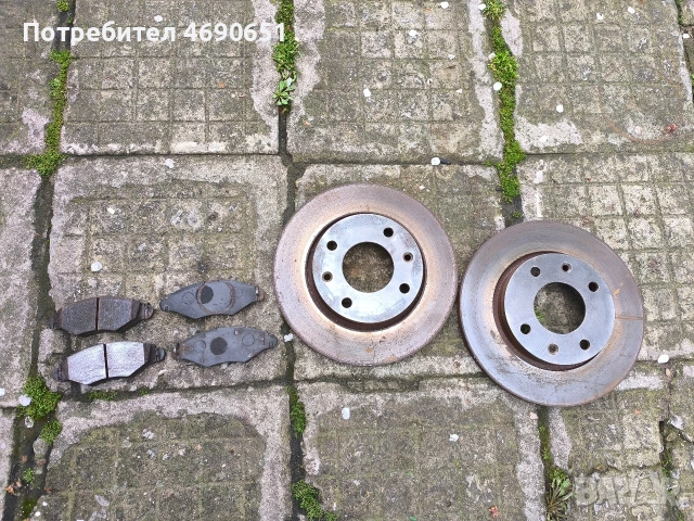 Предни дискове и накладки за Пежо 206