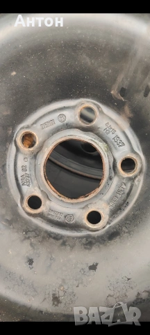 15ки стоманени джанти, снимка 3 - Гуми и джанти - 54302910