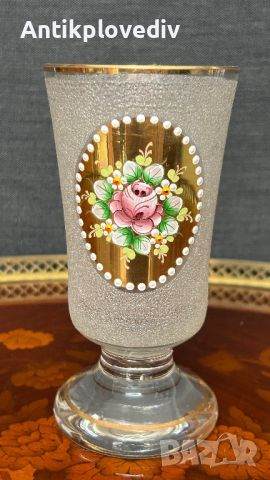 Кристална ваза бохемия, снимка 3 - Вази - 45525258